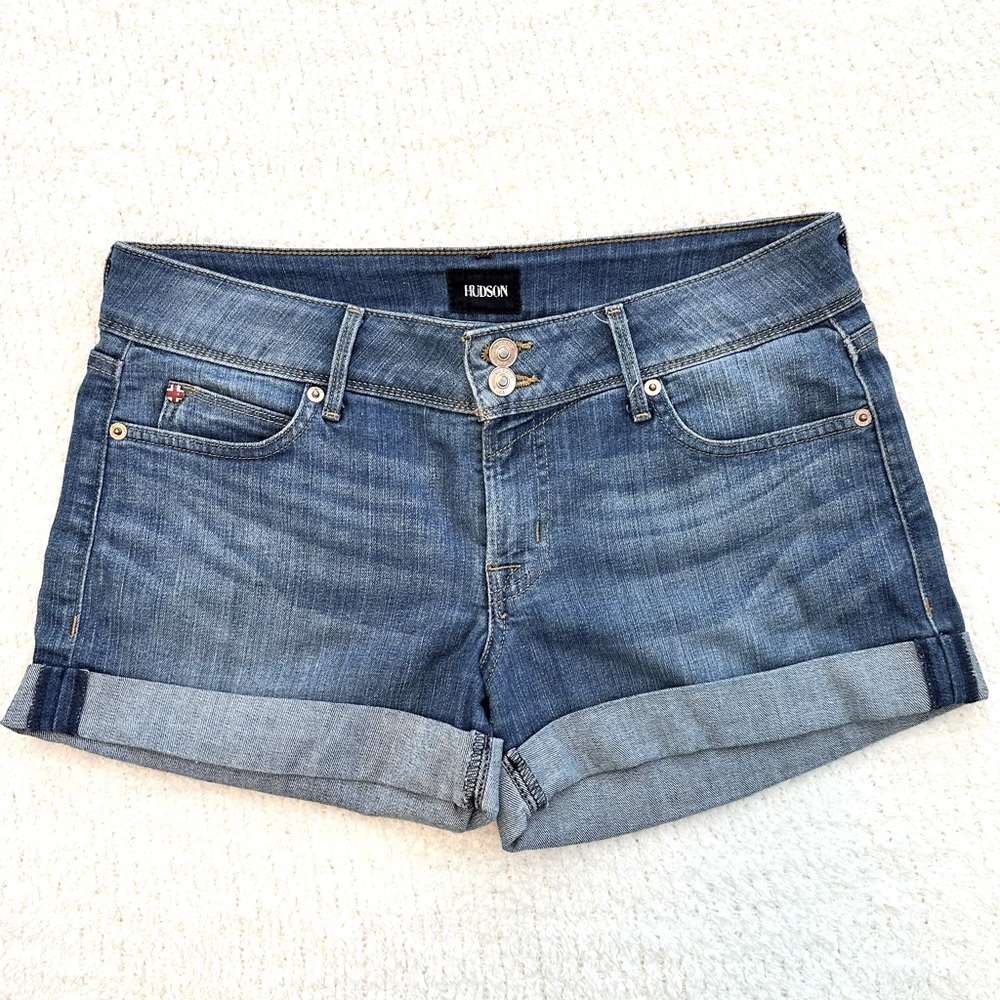 HUDSON shorts blue jean size 28